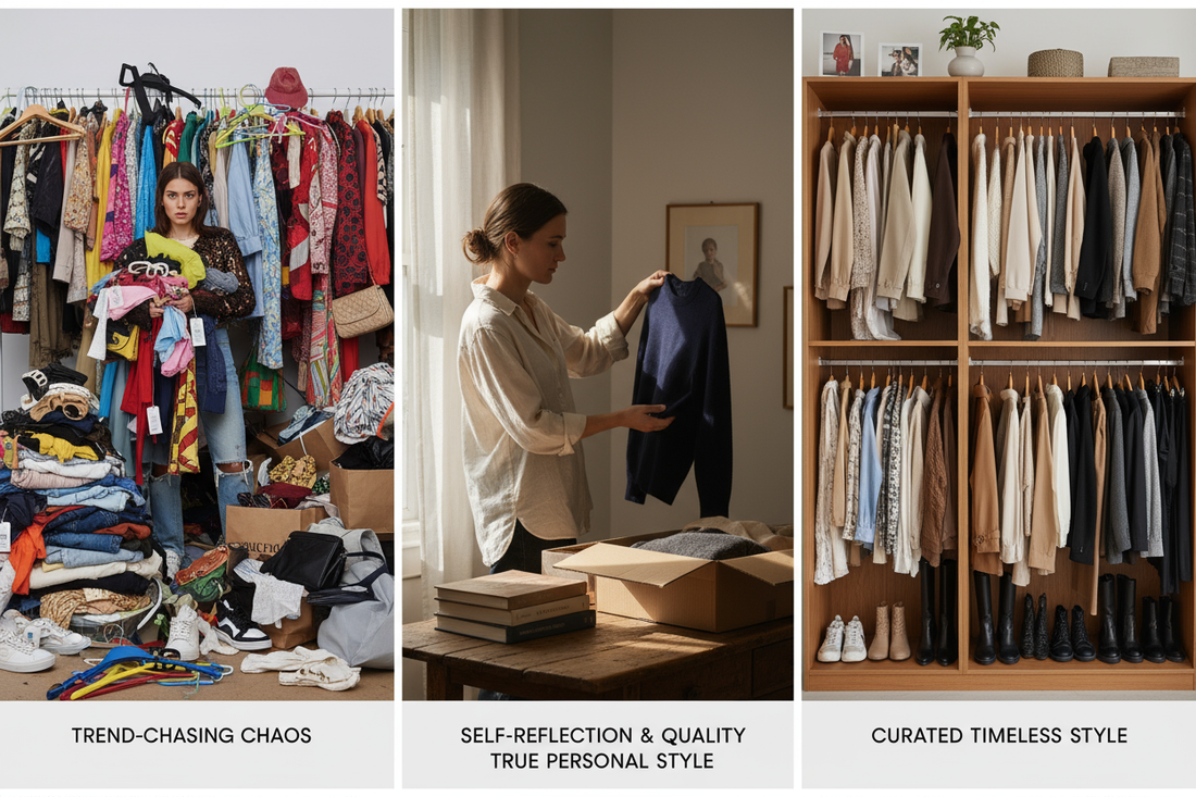 Building personal style - from fast fashion trends to timeless wardrobe essentials